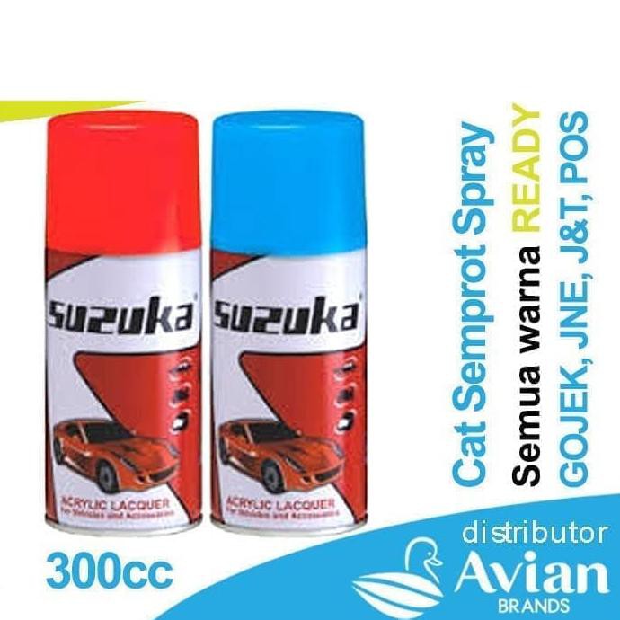

Cat Spray Suzuka Metalic Silver S-315 Semprot Besi S315 300Cc No Pylox Sin-Ter51 Juara