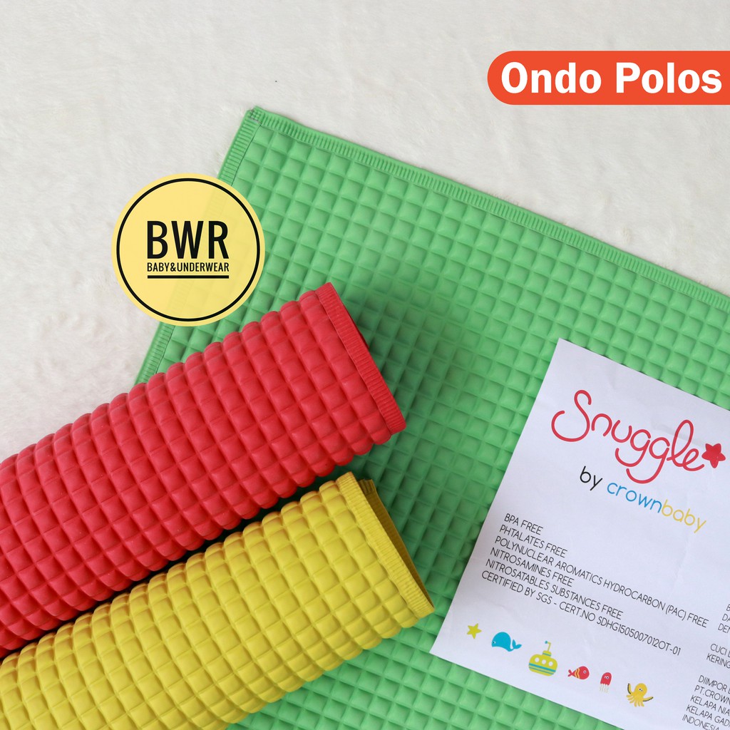 Crown Perlak ONDO Polos Kombinasi | Perlak Karet Snuggle [ V ]