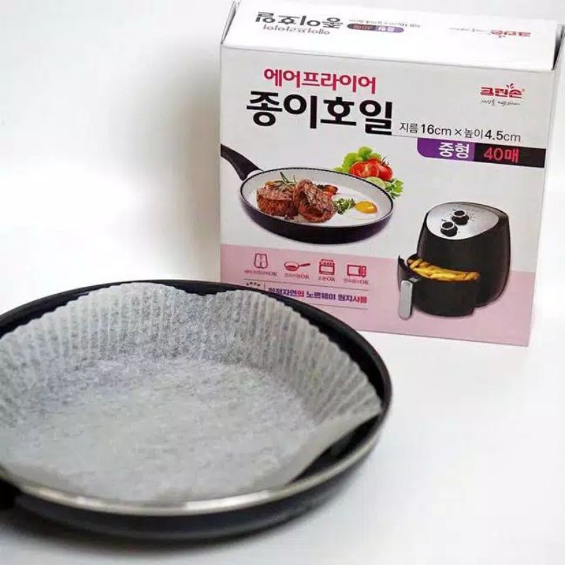 Cleanson Paper Foil Korean Paperfoil Airfryer oven microwave Kertas Microwave Korea