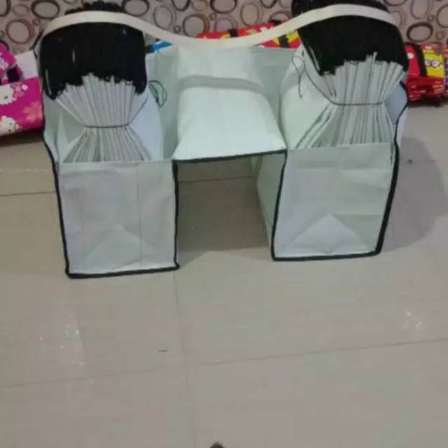 Tas kurir karung motor super tebal/tas obrok