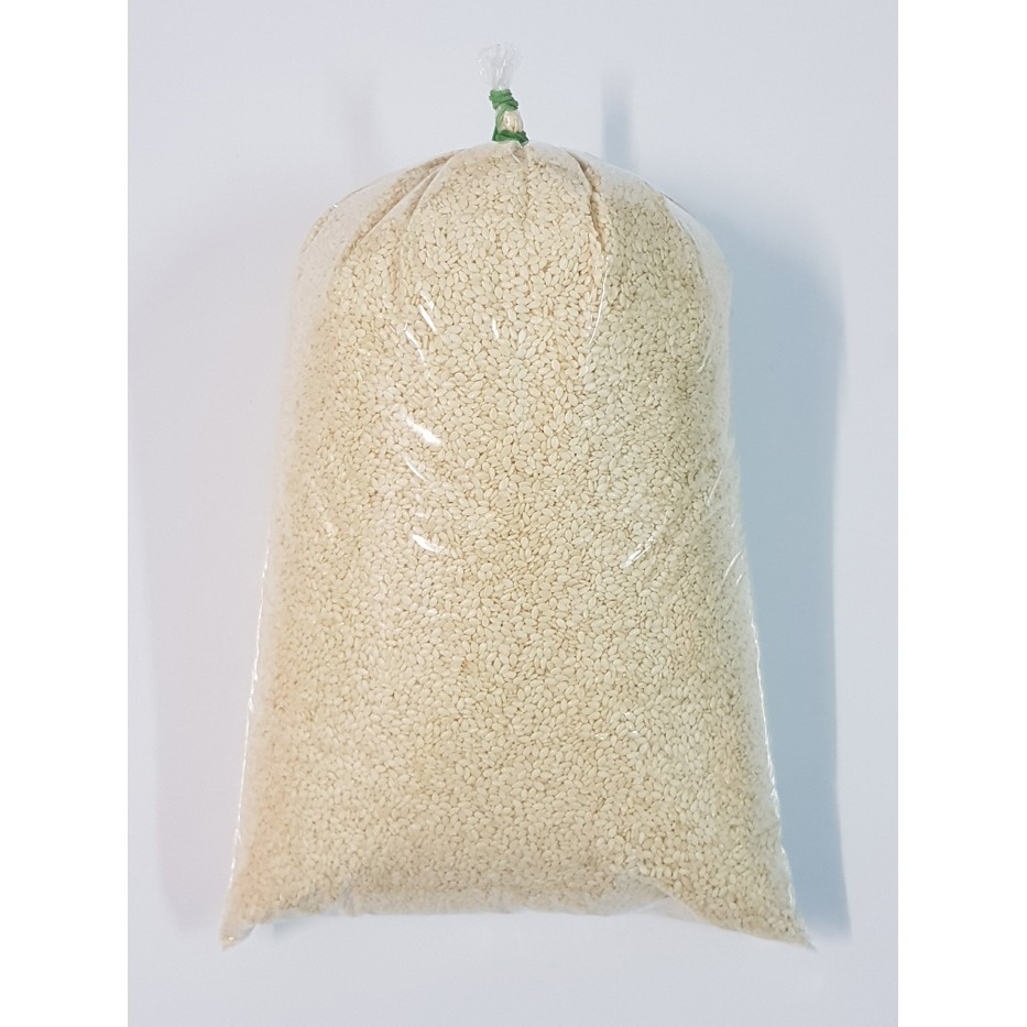 

Wijen Putih kemasan 1kg Belum Shangrai White Sesame WJM Shop