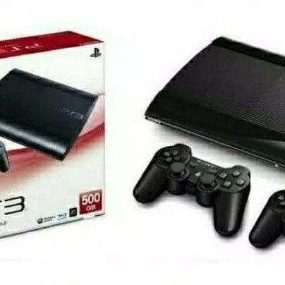 Ps3 Super Slim 500Gb Ofw (Psn)Full Game Refurbish By Sony