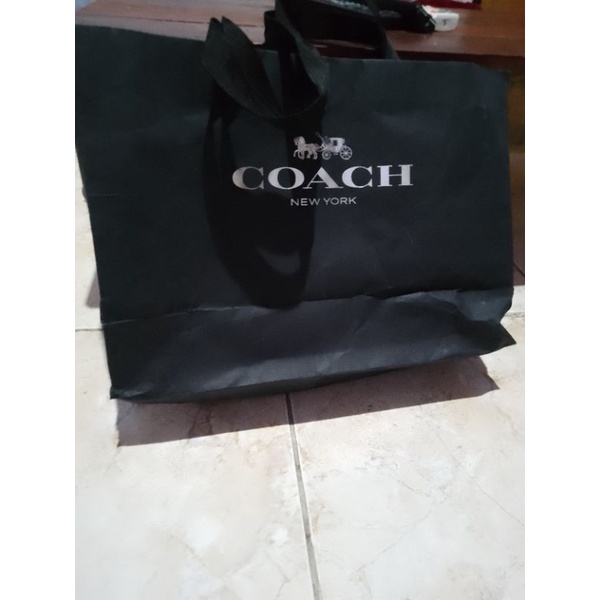 Paper bag coach preloved
