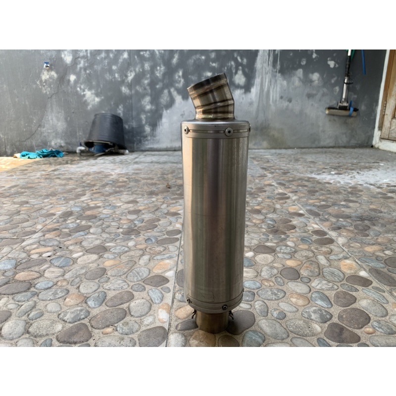 Silincer knalpot R9 Dominant Polos second