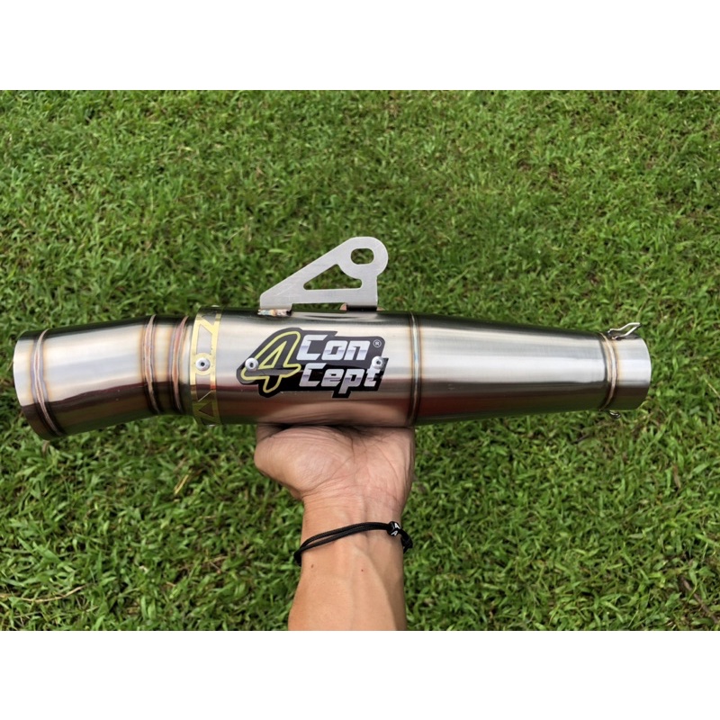 4Concept Type D-Pro Silencer Knalpot racing Suara Padet / Silencer Knalpot Racing / Kenalpot Racing 