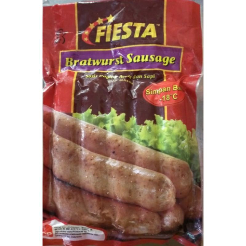 

Fiesta Bratwurst Sausage 300 gram