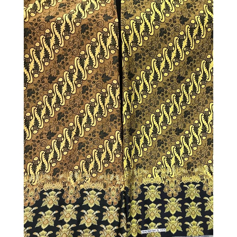 Kain Batik Meteran Motif Printing Modern Bahan Sarimbit Wanita Pria Batik Katun Premium