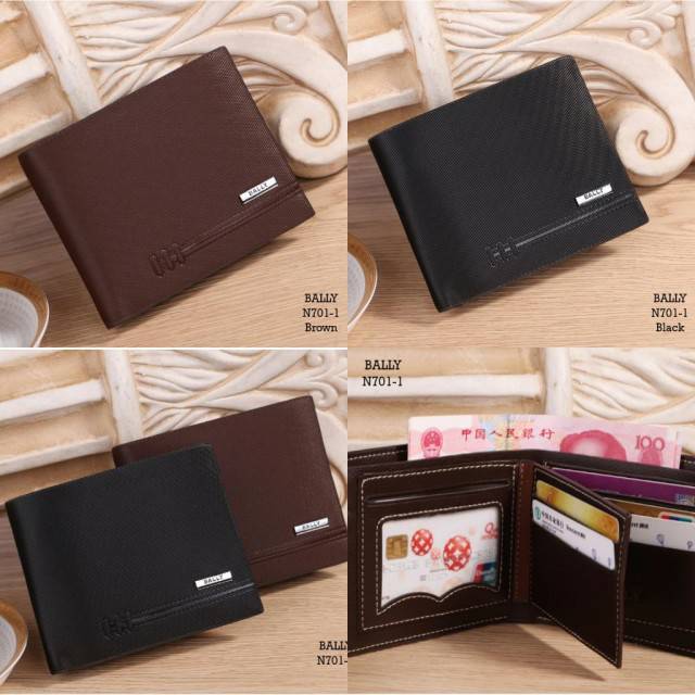 DOMPET BALLY SIGNATURE WALLET FOR MAN WITH BOX N701-1