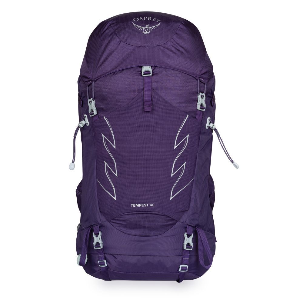 OSPREY TEMPEST 40 S21 BACKPACK ORIGINAL PRODUCT OSPREY CARRIER TEMPEST S21 PURPLE OSPREY HIKING BACK