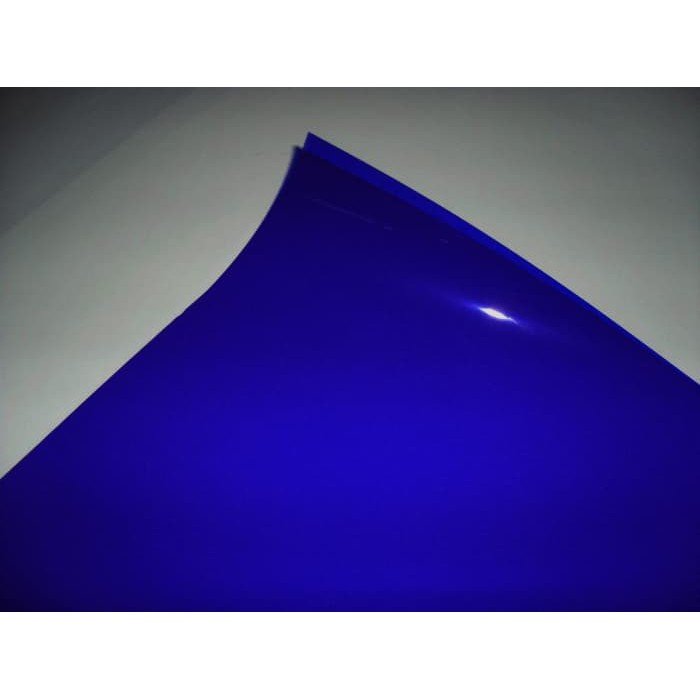 Dark Blue CTB gel color media filter sheets
