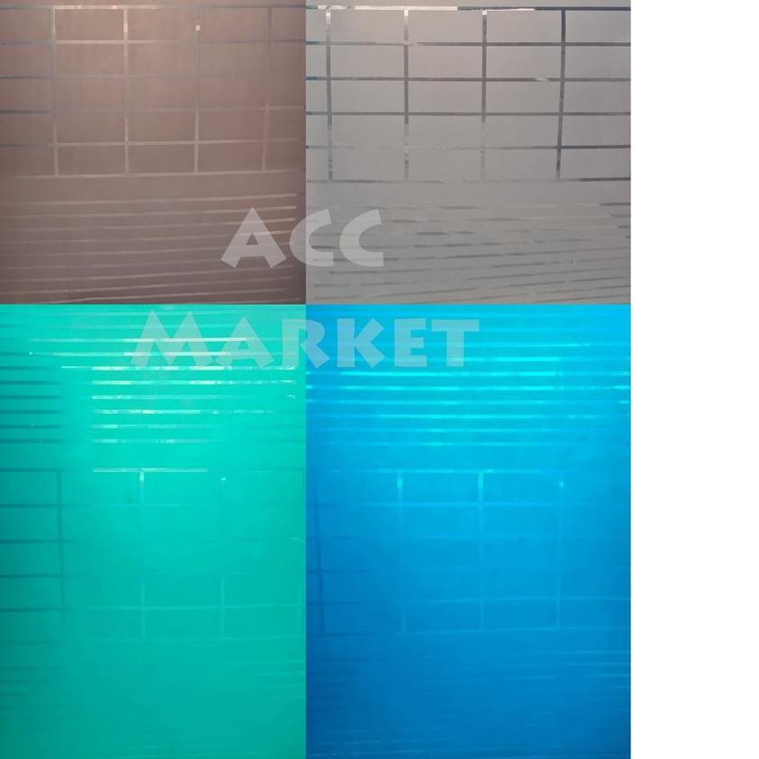 ☻ Fiber Plastik Penutup Pagar Motif Minimalis Rumah ❄