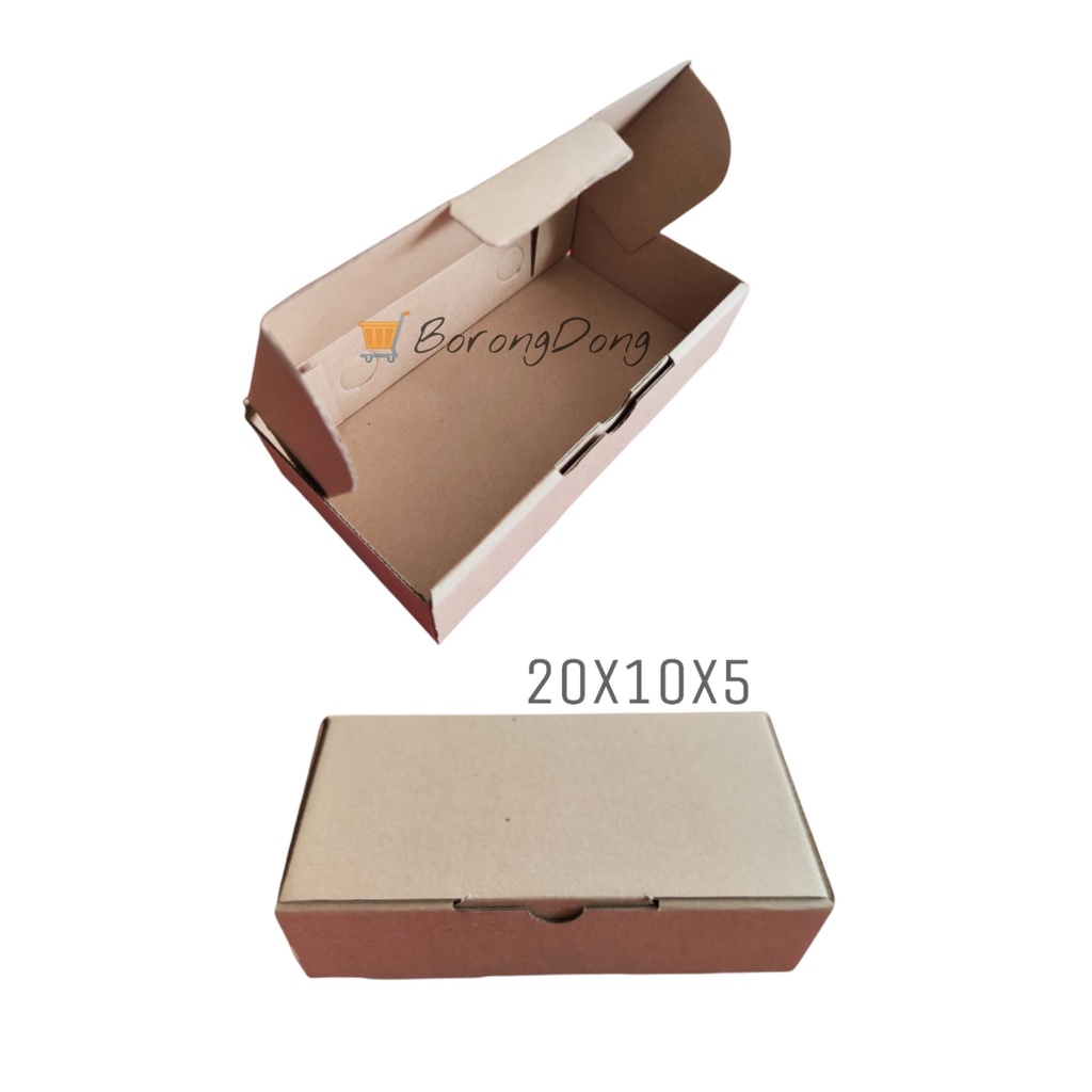 

Corrugated Box 20x10x5 Cm / Dus Brownies