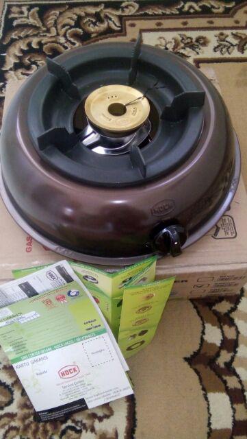 Hock Kompor Gas 1 Tungku Kgb10mv/ Hock Mutiara Silver