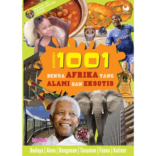 Kisah 1001 Benua Afrika Yang Alami &amp; Eksotis (+ CD) / Melissa Carolina