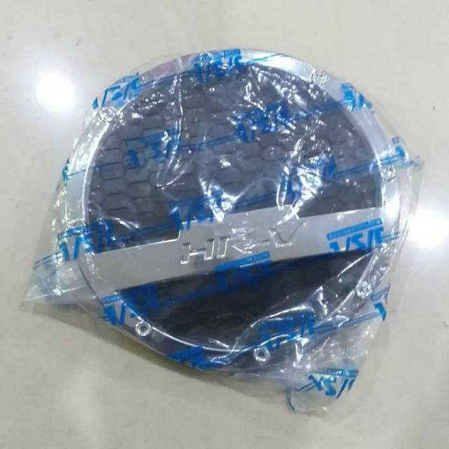 Tank cover mobil Honda HRV Luxury hitam lis chrome