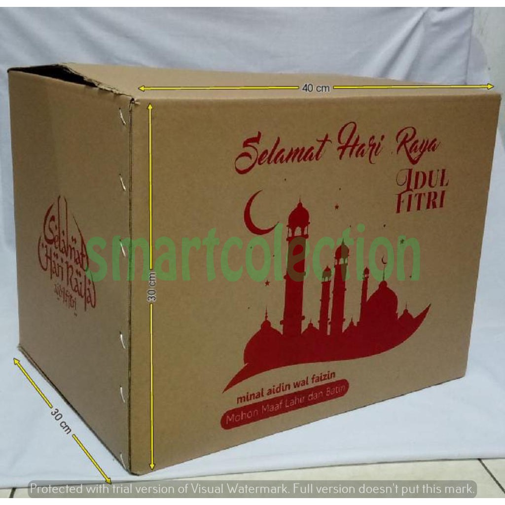 

PROMO !!! Kardus Idul Fitri - Kardus Lebaran - Kardus Parcel - 1 warna (Uk. 30x30x40) 10pcs