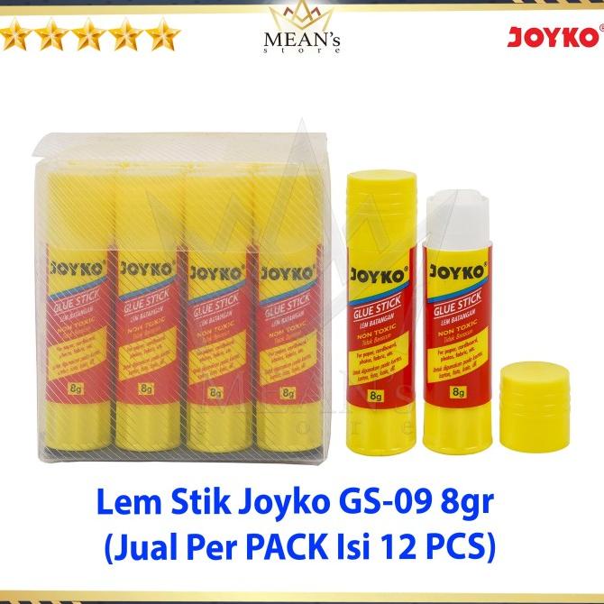 

(BISA COD) Lem Stik Joyko 8gr / Lem Putar GS 09 / Glue Stik GS-09 8gr /Lem Kertas BIG SALE Kode 371
