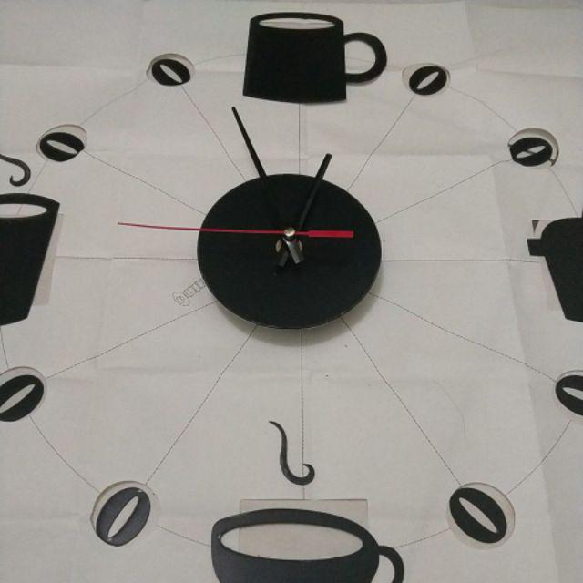 Jam Dinding DIY Giant Wall Clock    Quartz Creative Design