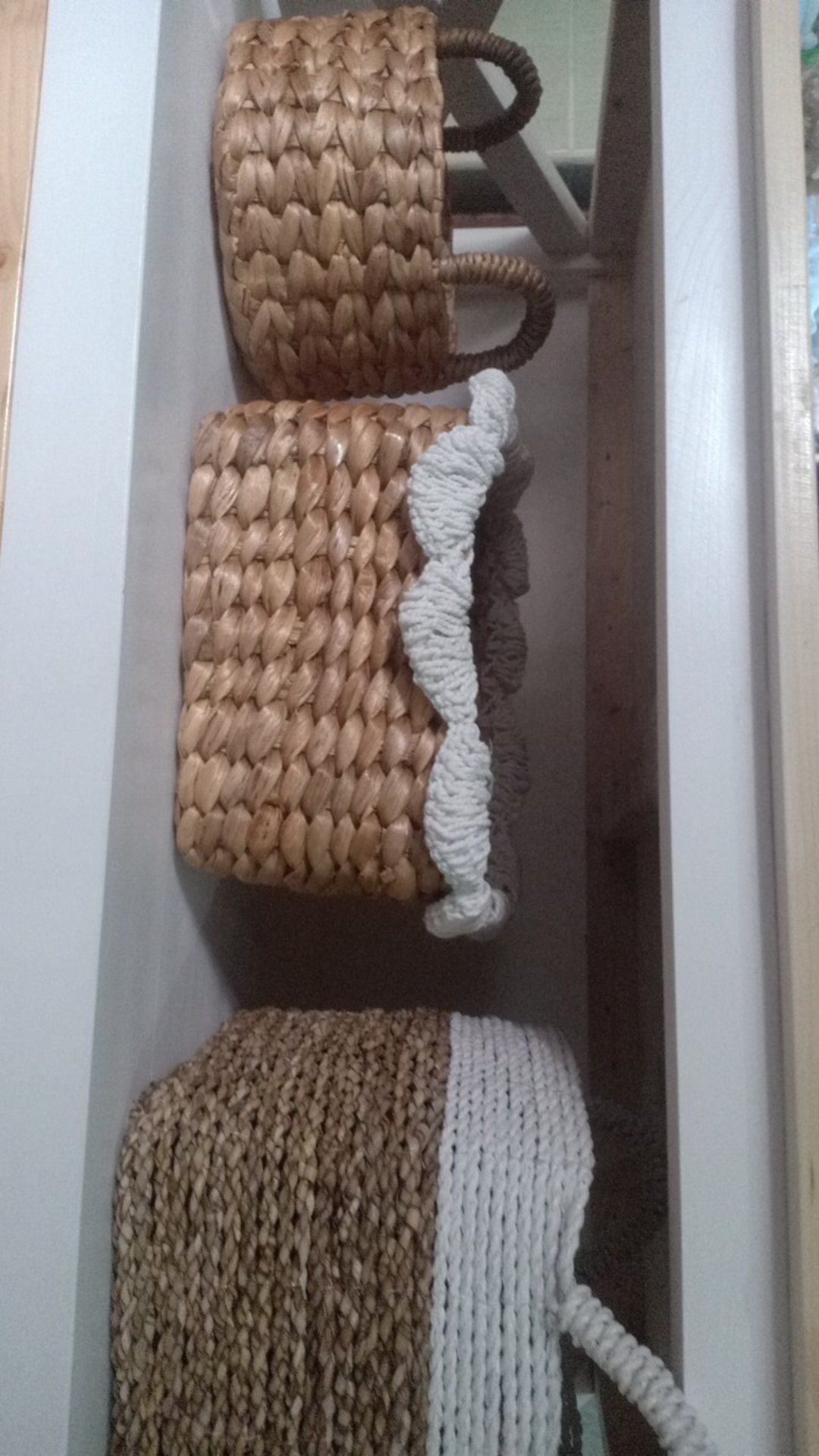 Box Storage Square Macrame Enceng Gondok
