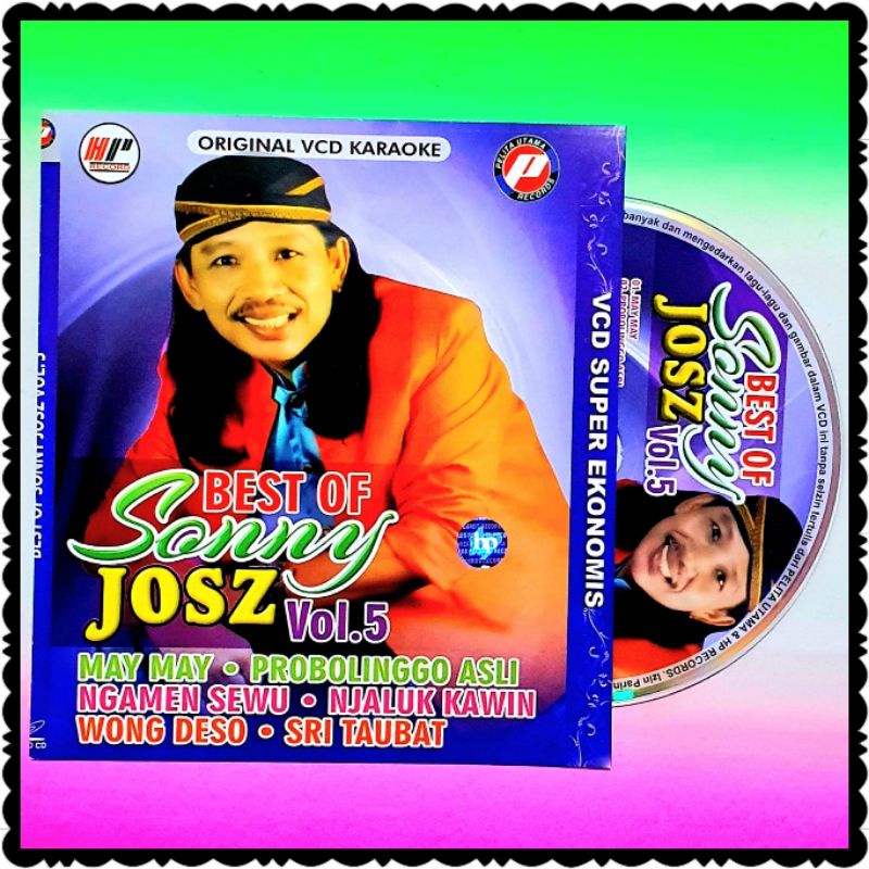 KASET ORIGINAL KARAOKE LAGU TEMBANG JAWA CAMPURSARI SONNY JOSZ-VOCAL ON OF AKTIF