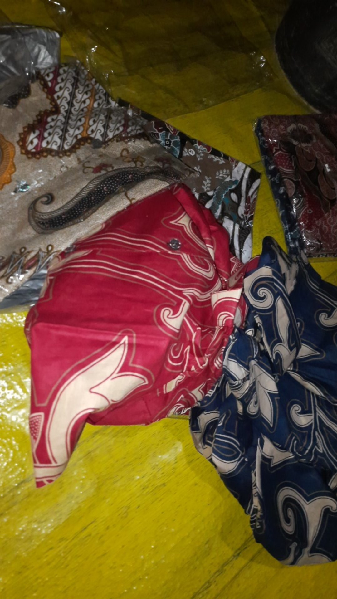 Tey-17 Batik Wanita Asj Sa Hrb026 Kenongo Kemeja Tosca Pendek