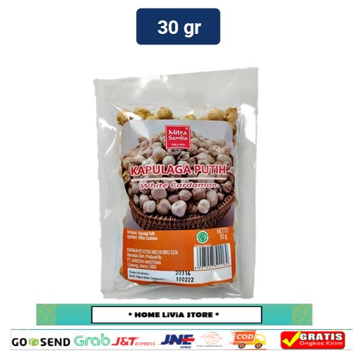 

Mitra Samba Kapulaga Putih 30 G Refill