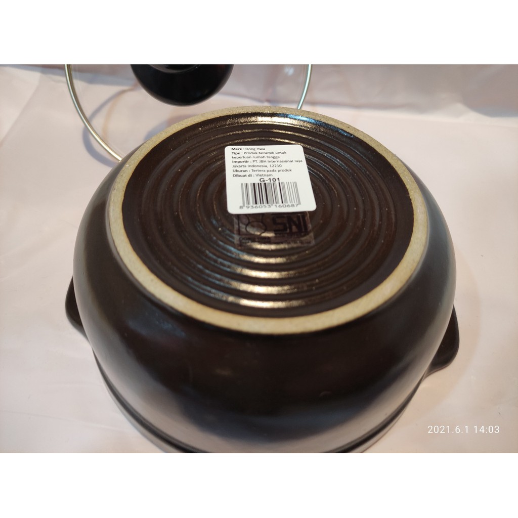 DONG HWA Korea Pot Tutup Kaca ( PM 1221, 1222, 1223, 1224, 1225 )