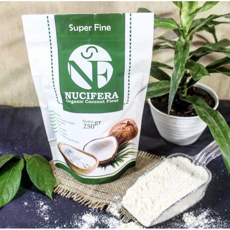 Nucifera Organic Coconut Flour 250gr / Tepung Kelapa Organic 250gr