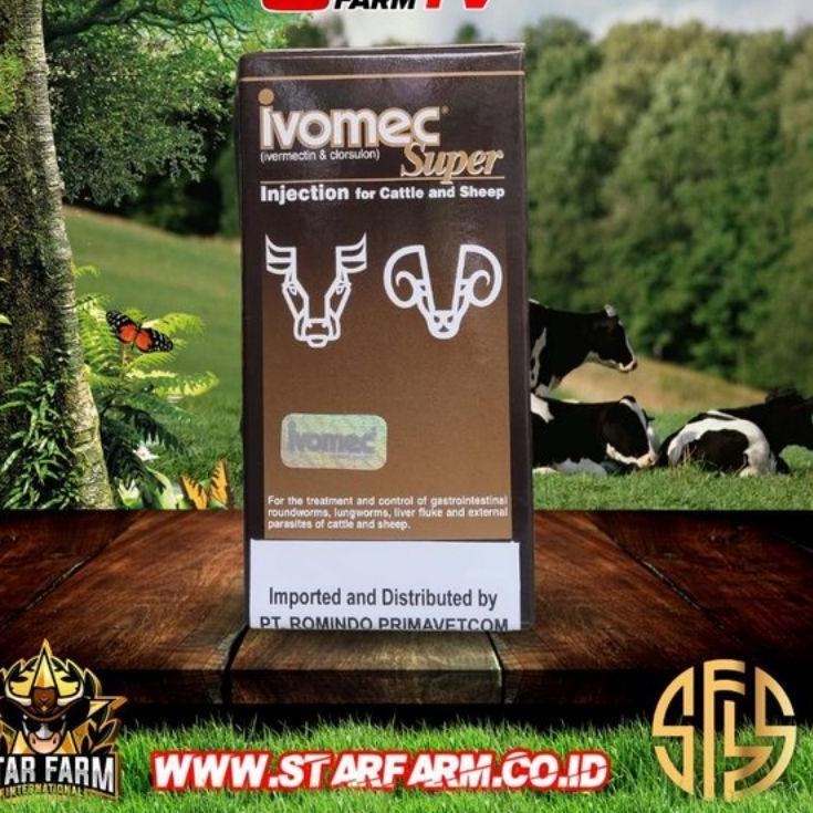 Terlaris.. ivomec super injection 50 ml obat cacing kutu ivermectin