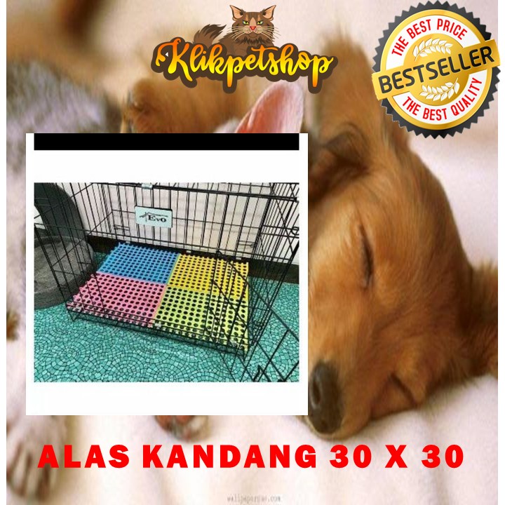 Alas Kandang Kucing Kelinci anti slip 30 x 30