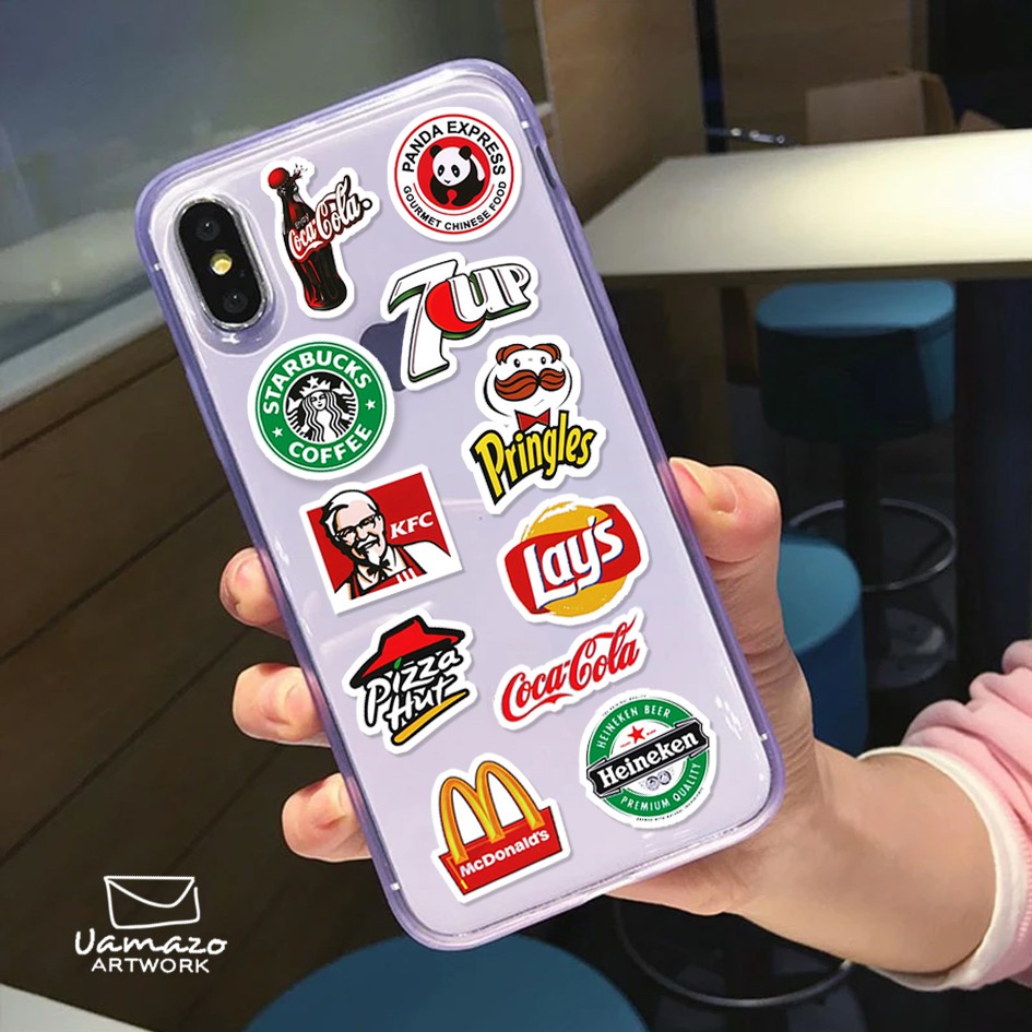 

Sticker Tumblr / Food Logos / Sticker Pack / Sticker Lucu / Sticker Aesthetic / Sticker Scrapbook