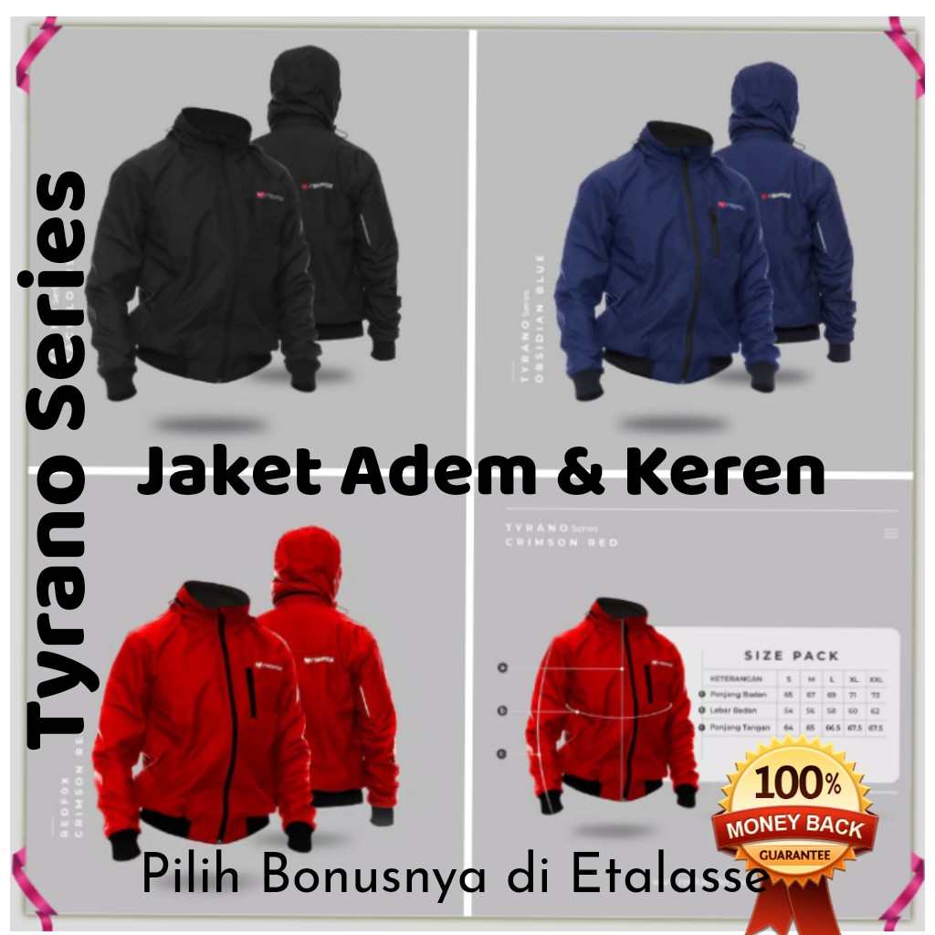 JAKET HOODIE REDFOX