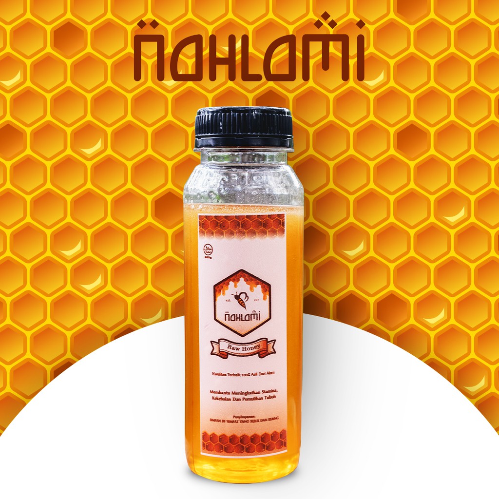 

Madu Murni Nahlami Raw Honey (Madu Mentah) 300 Gram ( Madu Randu , Madu Kopi , Madu Multi Flora )