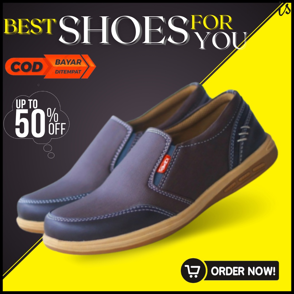 Sepatu Kulit Pria ORIGINAL Joemen J 28 Fashion Pria Sepatu Kerja Sepatu Casual Import