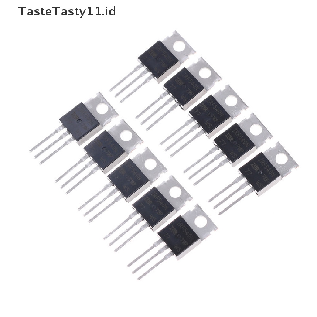 10pcs Irf540N Irf540 To-220 N-Channel 33a 100v Power Mosfet Id