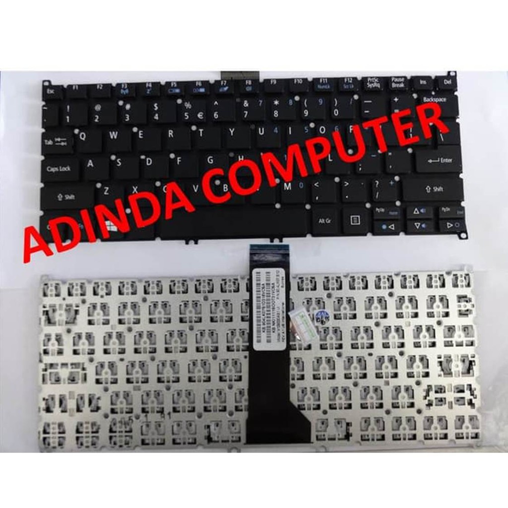 Keyboard Acer Aspire V5-132 ES1-111 ES1-131 ES1-311 E3-112 ES11-13 V3-371 E3-111 E3-112 ES1-111 Travelmate B115 B116 P236 P238