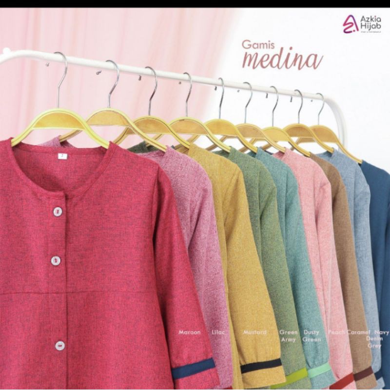 GAMIS MEDINA DEWASA by AZKIA HIJAB