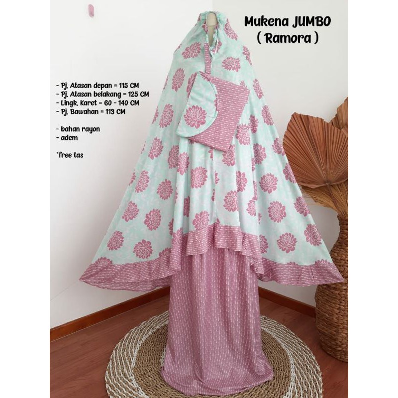GROSIR Mukena Jumbo RAMORA