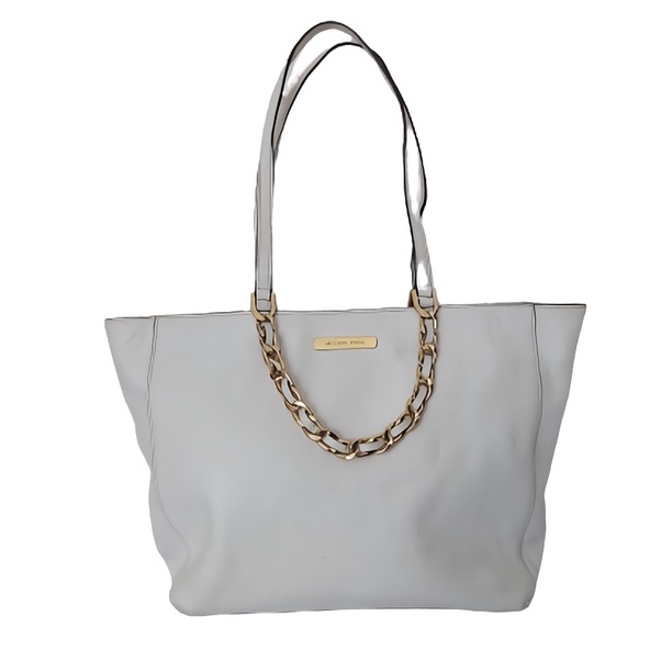 Tas Wanita Shoulder Bag Kulit Michael Kors Putih Tas Pundak MK Rantai