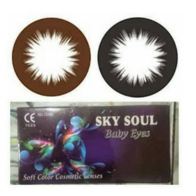 Sky soul baby eyes Softlens hingga minus 6