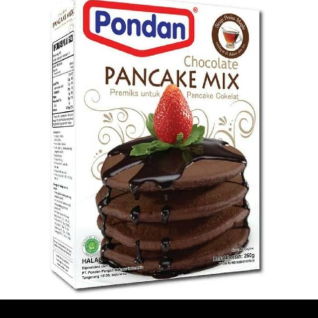 

PONDAN PANCAKE MIX CHOCOLATE 250 GRAM