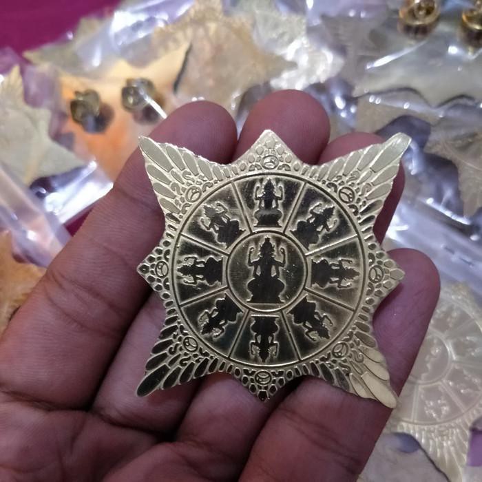 Hampers / Pin Bross Kerajaan Majapahit Wing Lencana Emblem Logo Surya Majapahit