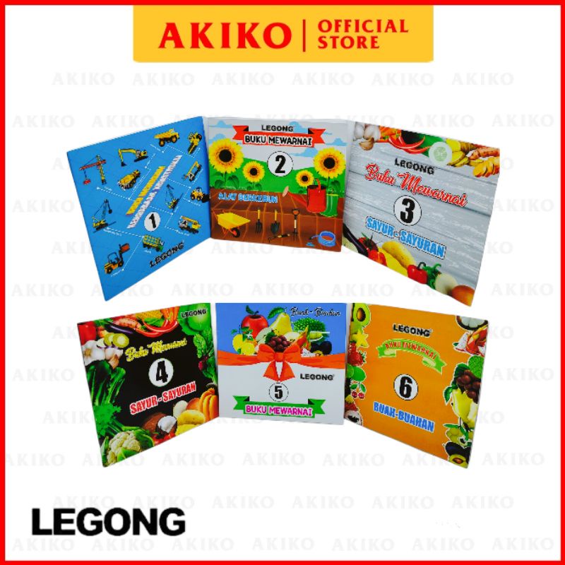 

Buku Anak Mewarnai Seri Legong