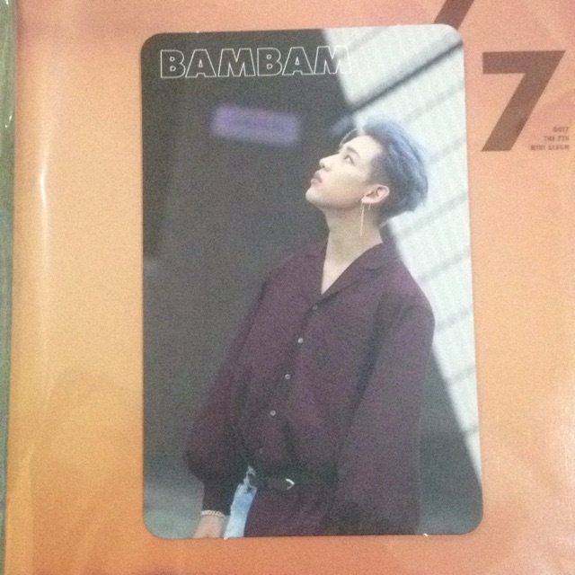 [GOT7 7 FOR7] BAMBAM OFFICIAL PHOTOCARD