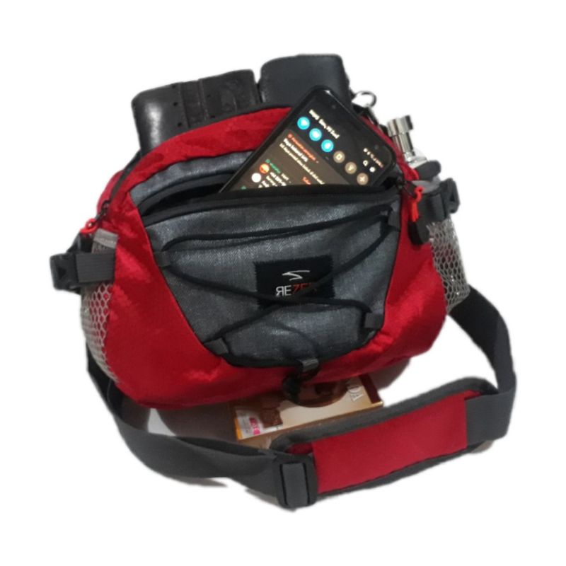 TAS SELEMPANG PRIA WAIST BAG TRACKING PRIA WAIST BAG OUTDOOR TAS