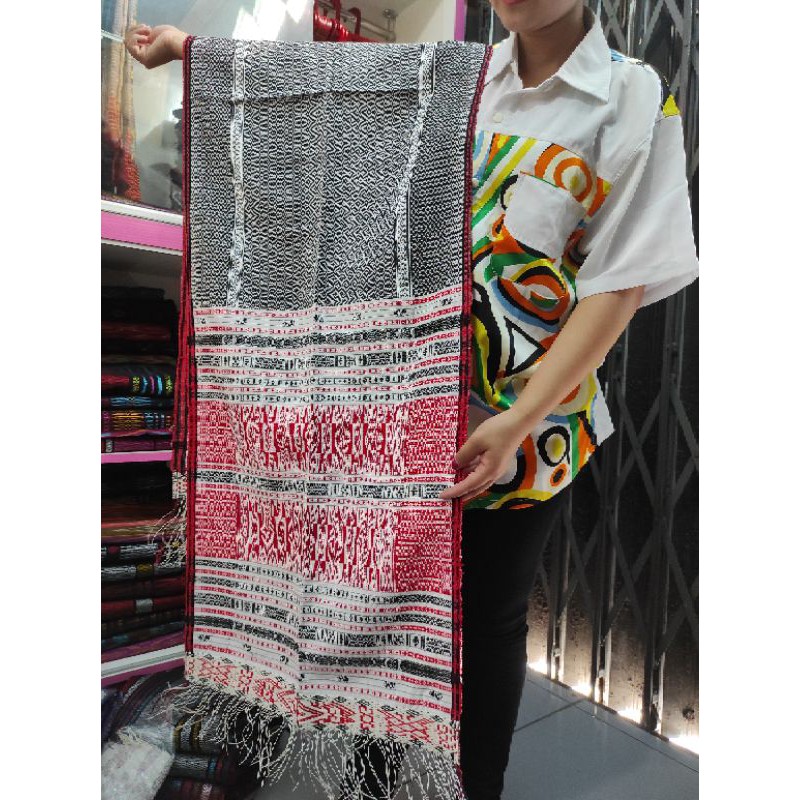 Purada Korea Sarung Tangan Tarutung Songket Ulos Asli tenun Tangan