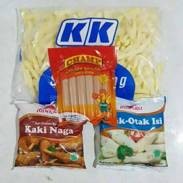 

PAHE (Kentang+sosis+kakinaga+otak-otak)
