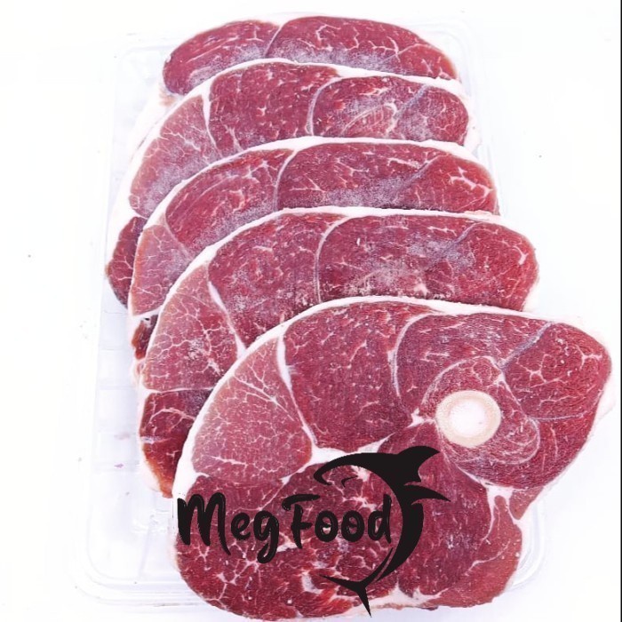 

LAMB LEG STEAK/DAGING PAHA DOMBA MUDA IMPORT AUS BONE IN +/-1KG