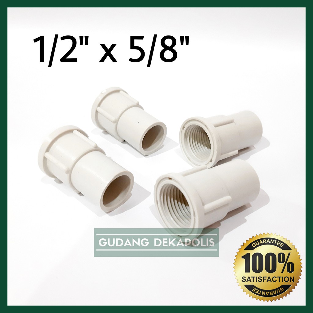 SOCK DRAT DALAM 1/2" X 5/8" SDD FAUCET SOCKET SOK PVC