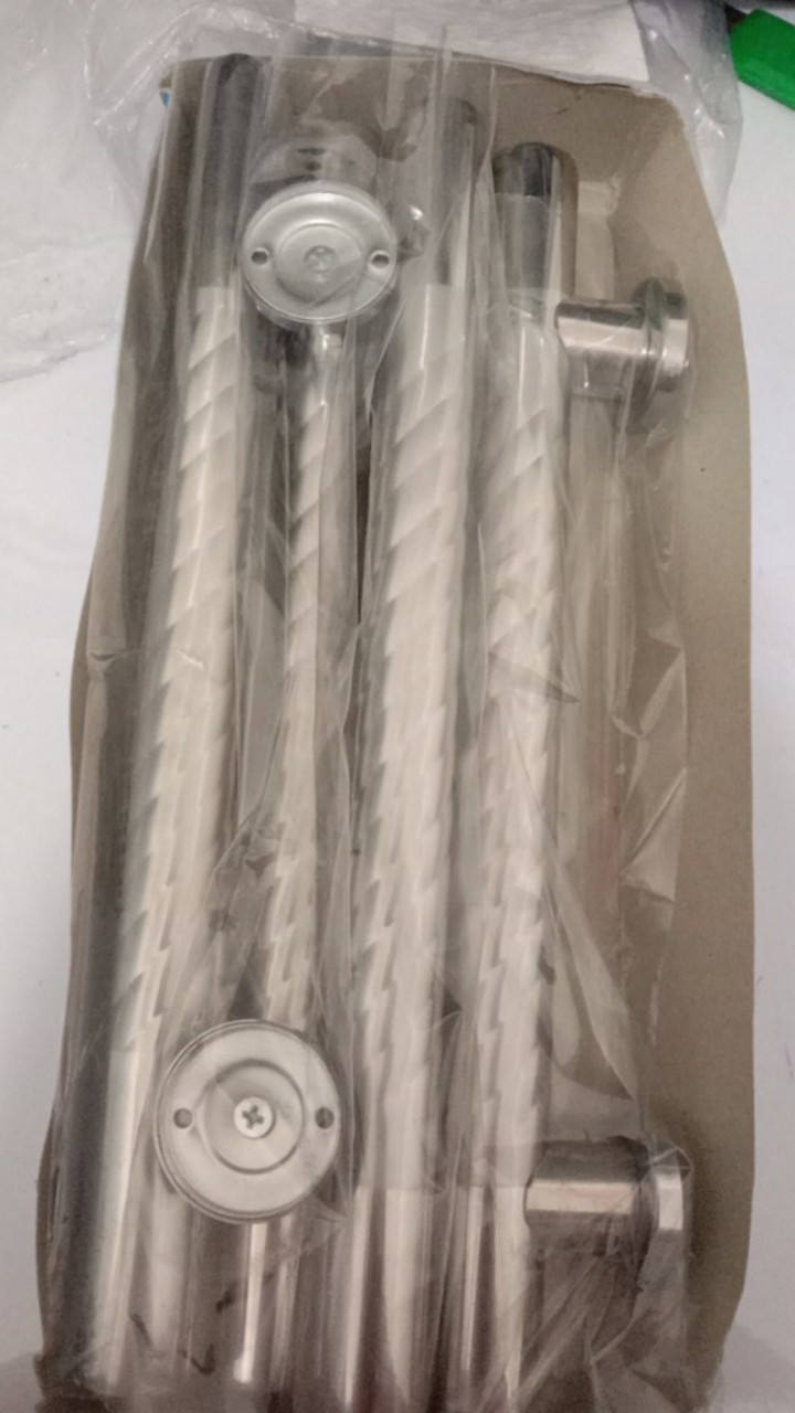 Handle Pintu Rumah 33 Cm Tarikan Pintu Bulat Gagang Pintu Suling Kunci Pintu Cowak Dof Stainles Ulir